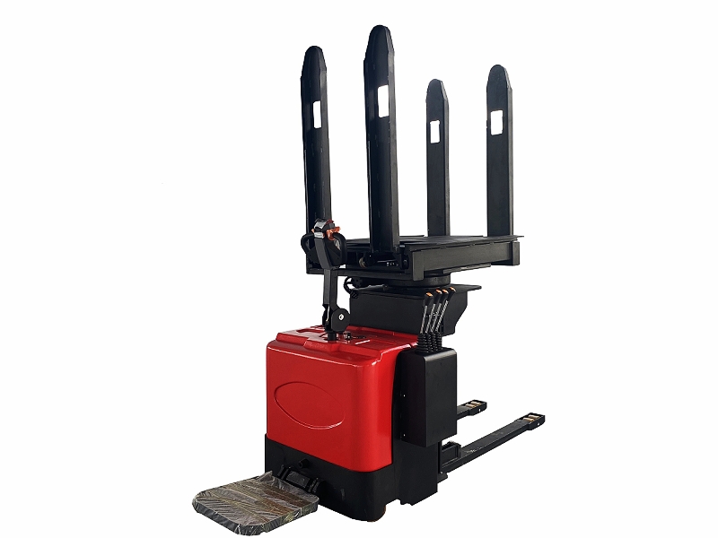 Electric pallet tipping truck